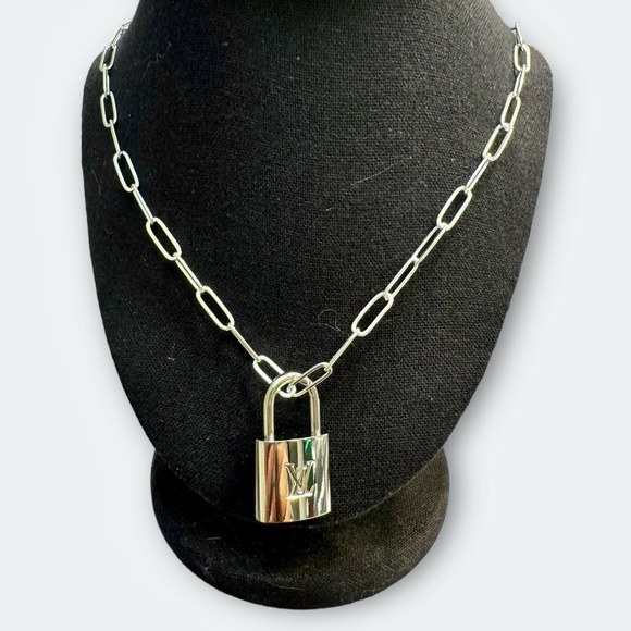 LOUIS VUITTON Silver Lock and 2 Keys, #315 - Picture 5 of 5